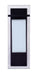 Craftmade - ZA2502-SSMN-LED - LED Outdoor Lantern - Heights - Stainless Steel / Midnight