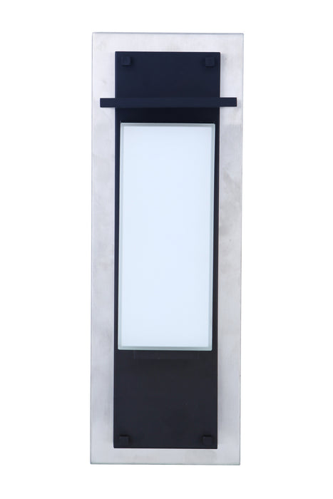 Craftmade - ZA2522-SSMN-LED - LED Outdoor Lantern - Heights - Stainless Steel / Midnight