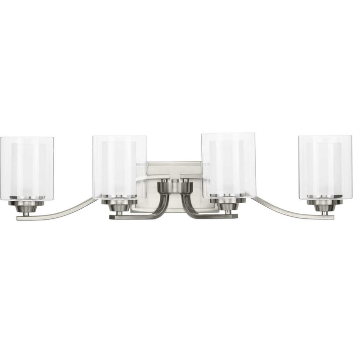 Progress Lighting - P300123-009 - Four Light Bath - Kene - Brushed Nickel