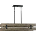 Progress Lighting - P400229-031 - Four Light Island Chandelier - Hemsworth - Black