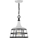 Progress Lighting - P500236-030 - One Light Pendant - Bastille - White