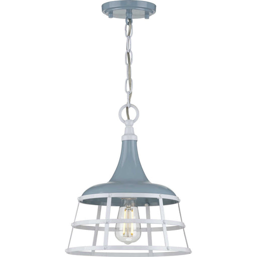 Bastille One Light Pendant Coastal Blue