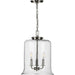 Progress Lighting - P500239-009 - Three Light Pendant - Winslett - Brushed Nickel