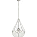 Progress Lighting - P5322-09 - Three Light Pendant - Cinq - Brushed Nickel