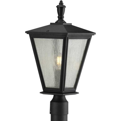 Cardiff One Light Post Lantern Black