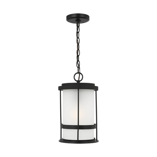 Wilburn One Light Outdoor Pendant Black