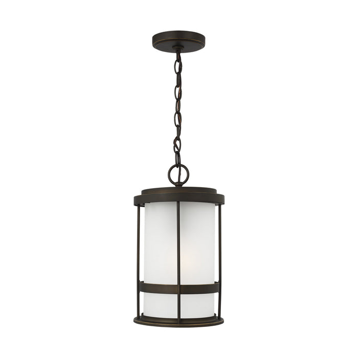 Generation Lighting - 6290901-71 - One Light Outdoor Pendant - Wilburn - Antique Bronze