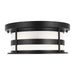 Generation Lighting - 7890902-12 - Two Light Outdoor Flush Mount - Wilburn - Black