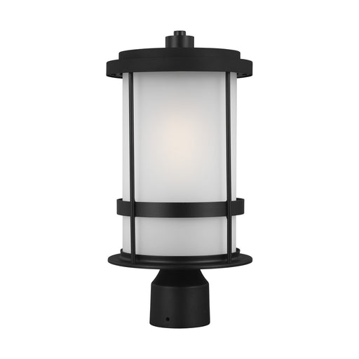 Wilburn One Light Outdoor Post Lantern Black