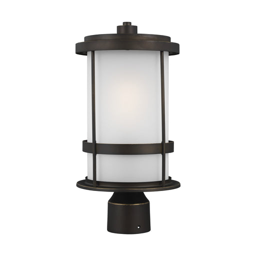 Wilburn One Light Outdoor Post Lantern Antique Bronze