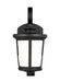 Generation Lighting - 8519301-12 - One Light Outdoor Wall Lantern - Eddington - Black