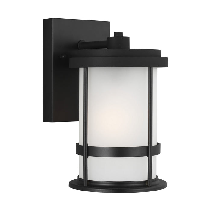 Generation Lighting - 8590901-12 - One Light Outdoor Wall Lantern - Wilburn - Black