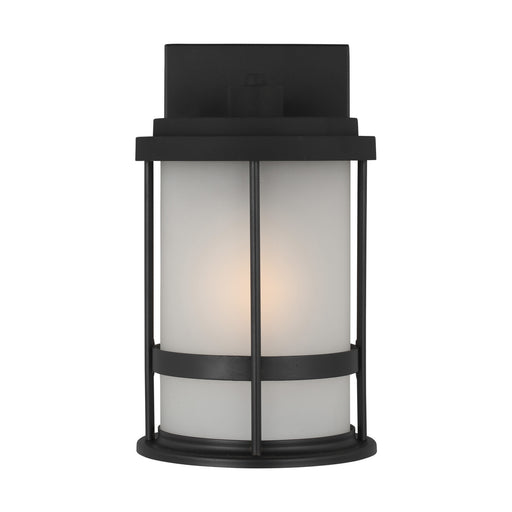 Generation Lighting - 8590901-12 - One Light Outdoor Wall Lantern - Wilburn - Black