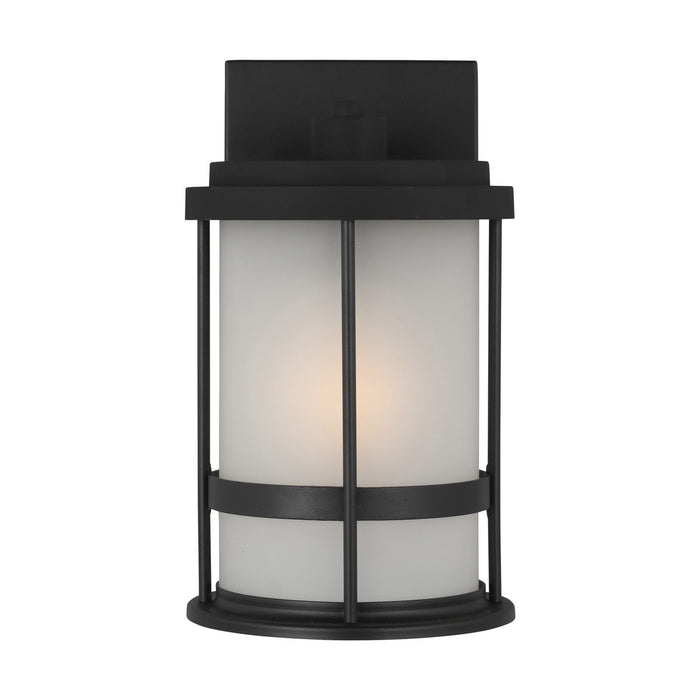 Generation Lighting - 8590901-12 - One Light Outdoor Wall Lantern - Wilburn - Black