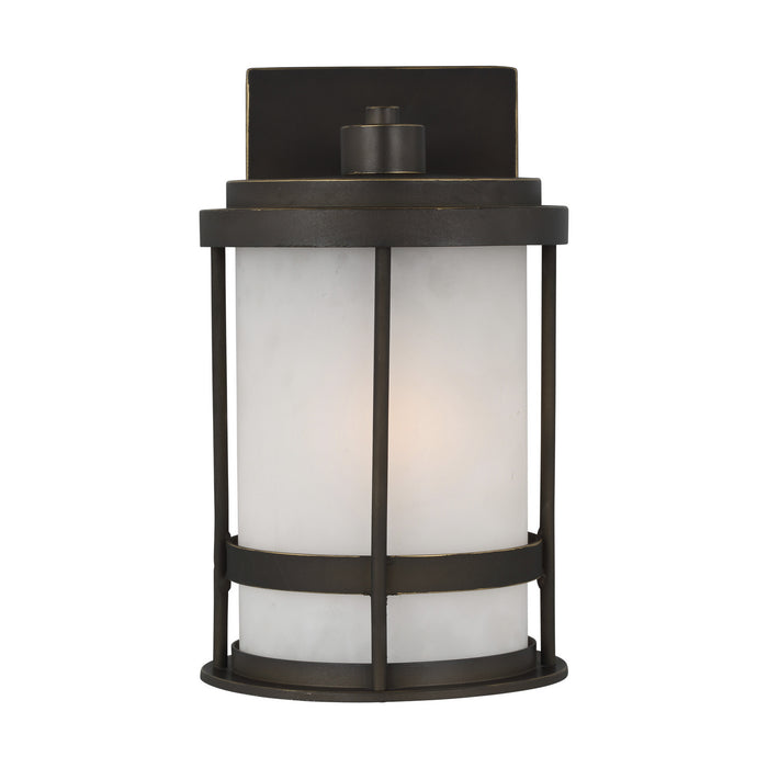 Generation Lighting - 8590901-71 - One Light Outdoor Wall Lantern - Wilburn - Antique Bronze
