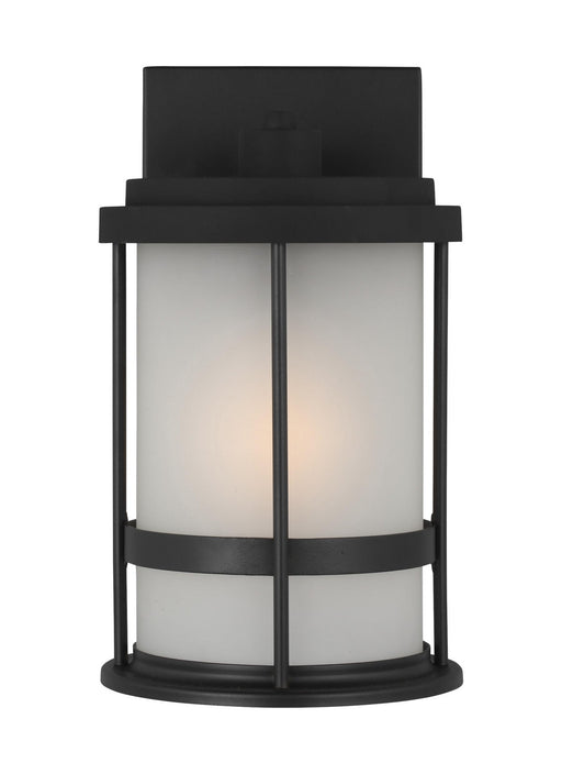 Generation Lighting - 8590901EN3-12 - One Light Outdoor Wall Lantern - Wilburn - Black