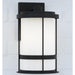 Generation Lighting - 8690901-12 - One Light Outdoor Wall Lantern - Wilburn - Black