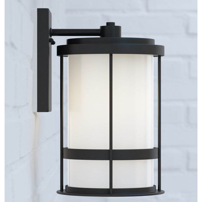 Generation Lighting - 8690901-12 - One Light Outdoor Wall Lantern - Wilburn - Black
