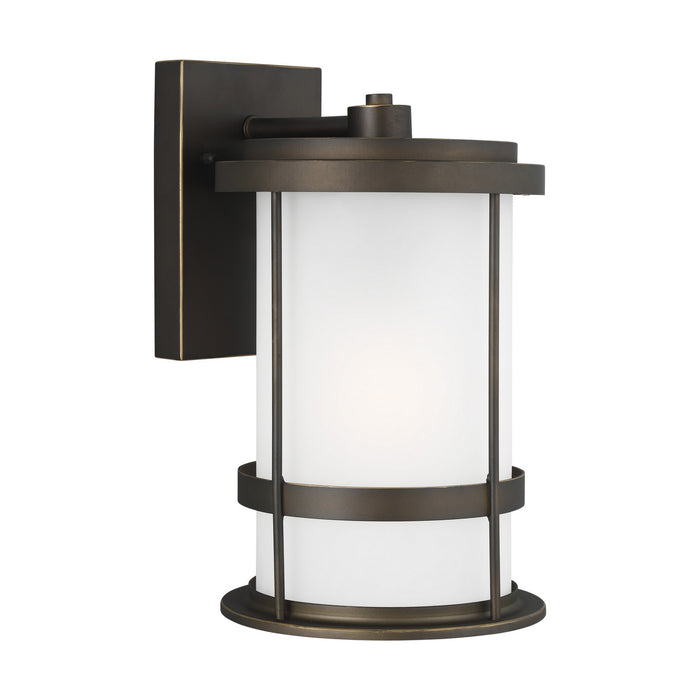 Generation Lighting - 8690901-71 - One Light Outdoor Wall Lantern - Wilburn - Antique Bronze