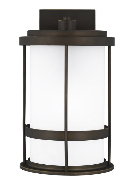 Generation Lighting - 8690901DEN3-71 - One Light Outdoor Wall Lantern - Wilburn - Antique Bronze