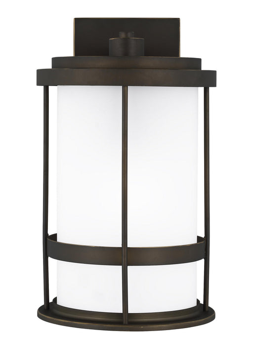 Generation Lighting - 8690901DEN3-71 - One Light Outdoor Wall Lantern - Wilburn - Antique Bronze