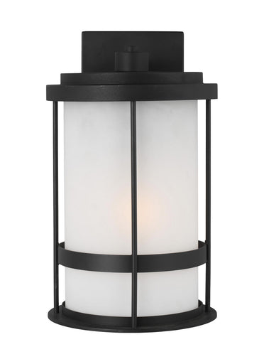 Wilburn One Light Outdoor Wall Lantern Black