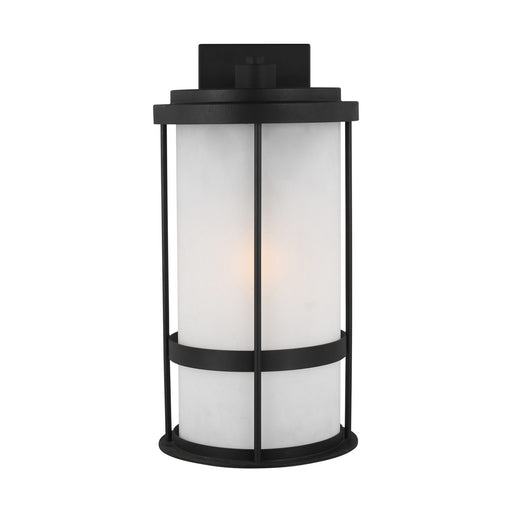 Generation Lighting - 8790901-12 - One Light Outdoor Wall Lantern - Wilburn - Black