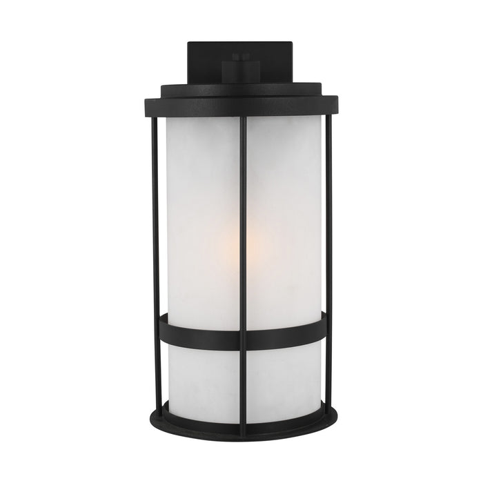 Generation Lighting - 8790901-12 - One Light Outdoor Wall Lantern - Wilburn - Black