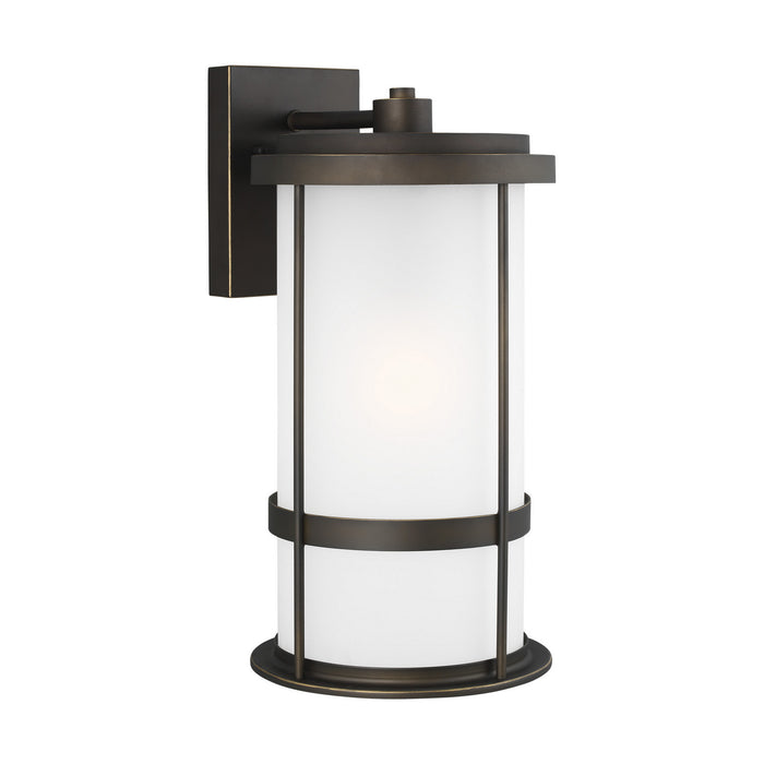 Generation Lighting - 8790901-71 - One Light Outdoor Wall Lantern - Wilburn - Antique Bronze