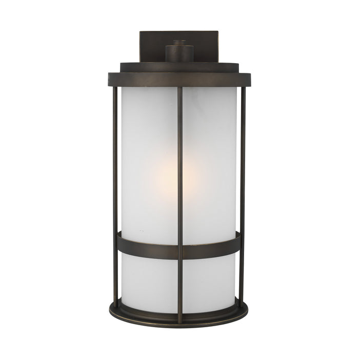 Generation Lighting - 8790901-71 - One Light Outdoor Wall Lantern - Wilburn - Antique Bronze
