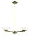 George Kovacs - P1463-695-L - LED Chandelier - Scale - Soft Brass