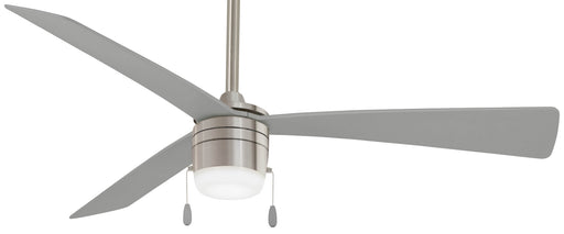 Minka Aire - F676L-BRS/SL - 44 Inch Ceiling Fan - Vital - Brilliant Silver