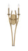 Minka-Lavery - 1092-740 - Two Light Wall Sconce - Covent Park - Honey Brushed Gold