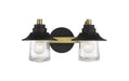 Minka-Lavery - 4892-685 - Two Light Bath - Westfield Manor - Sand Coal w/Soft Brass