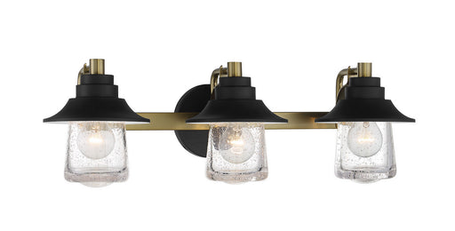 Minka-Lavery - 4893-685 - Three Light Bath - Westfield Manor - Sand Coal w/Soft Brass