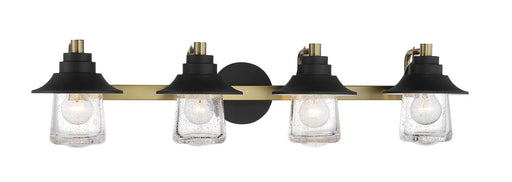 Minka-Lavery - 4894-685 - Four Light Bath - Westfield Manor - Sand Coal w/Soft Brass