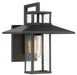 Minka-Lavery - 73150-143C - One Light Outdoor Wall Mount - Danforth Park - Oil Rubbed Bronze w/Goals Highlights
