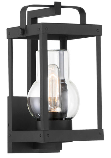 Sullivans Landing One Light Outdoor Wall Lantern Sand Coal