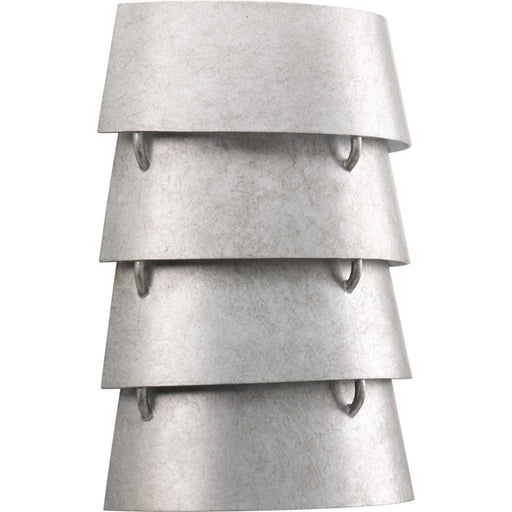 Point Dume-Surfrider Two Light Wall Sconce Galvanized Finish