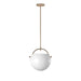 Artcraft - AC10080PB - One Light Pendant - Single - Polished Brass