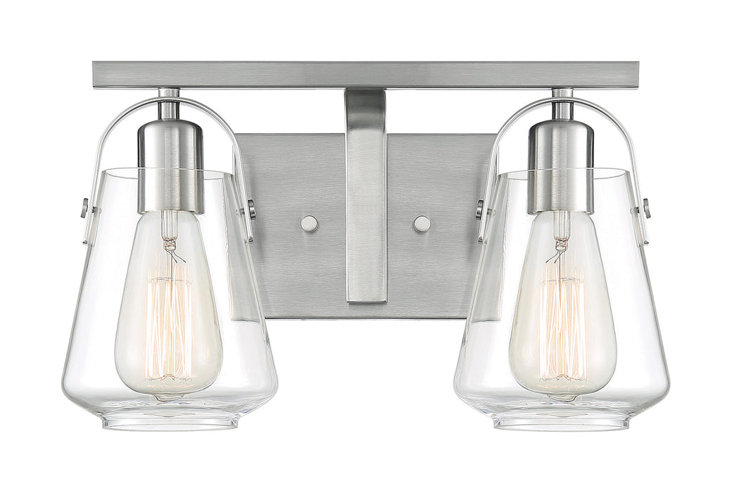 Nuvo Lighting - 60-7112 - Two Light Vanity - Skybridge - Brushed Nickel