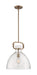 Nuvo Lighting - 60-7142 - One Light Pendant - Teresa - Burnished Brass