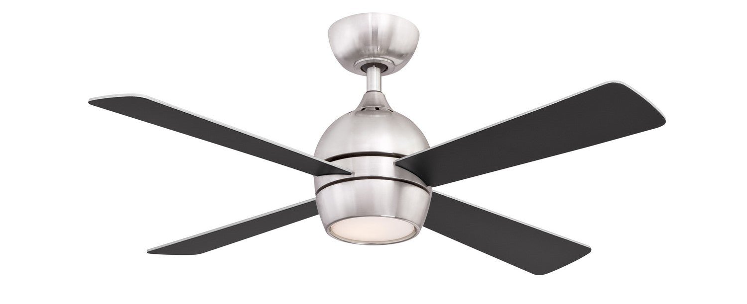 Fanimation - FP7644BN - 44 Inches Ceiling Fan - Kwad 44 - Brushed Nickel