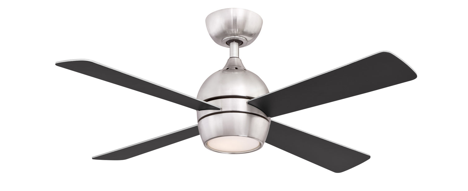 Fanimation - FP7644BN - 44 Inches Ceiling Fan - Kwad 44 - Brushed Nickel