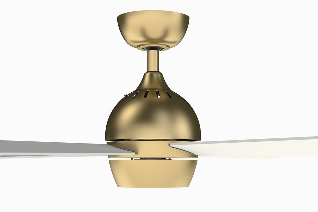 Fanimation - FP7644BS - 44 Inches Ceiling Fan - Kwad 44 - Brushed Satin Brass