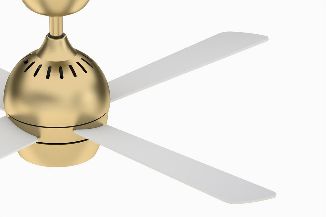 Fanimation - FP7644BS - 44 Inches Ceiling Fan - Kwad 44 - Brushed Satin Brass