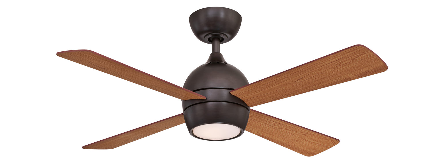 Fanimation - FP7644DZ - 44 Inches Ceiling Fan - Kwad 44 - Dark Bronze