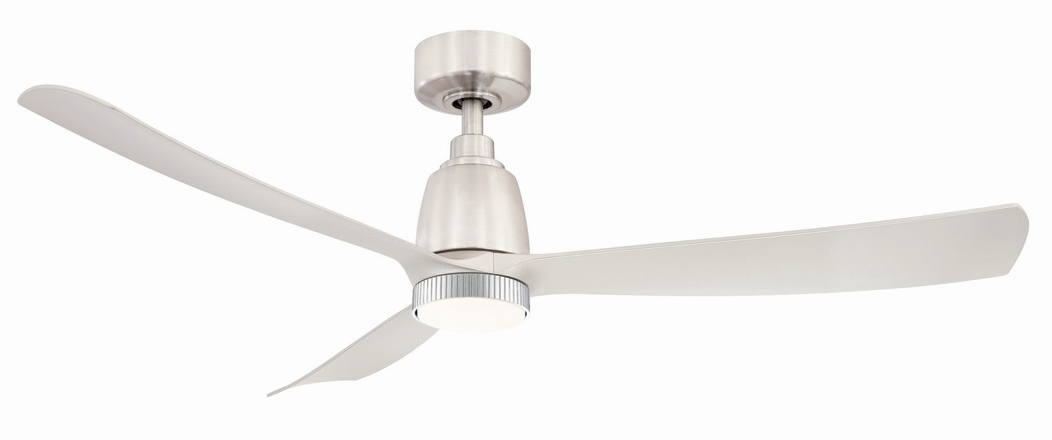 Fanimation - FPD8534BN - 52 Inches Ceiling Fan - Kute 52 - Brushed Nickel