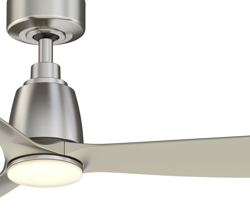 Fanimation - FPD8534BN - 52 Inches Ceiling Fan - Kute 52 - Brushed Nickel