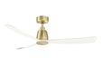 Fanimation - FPD8534BS - 52 Inches Ceiling Fan - Kute 52 - Brushed Satin Brass